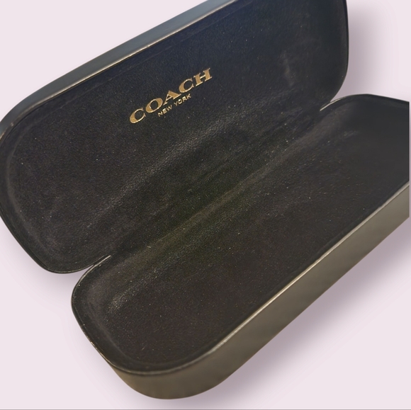 Coach Black Sunglasses Eyeglasses Hard Shell Case - Picture 10 of 10